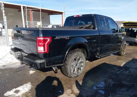 2016 Ford F-150 Xlt из США, поврежденный, VIN 1FTFX1EF0GFB76644